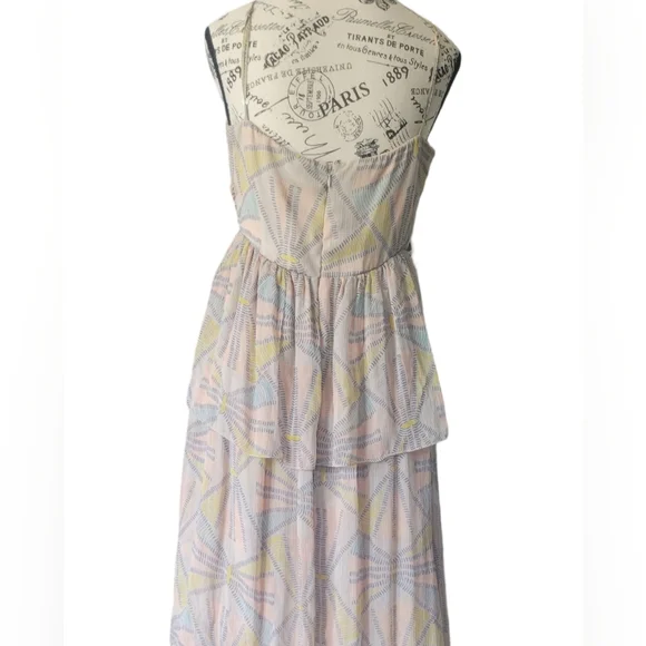 MATTY.  SOFT FLOWY MAXI DRESS GORGEOUS!!!! SIZE M - Picture 12 of 13